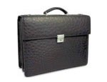 Genuine Leather Ostrich Elite Laptop  Briefcase