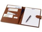 Soft Sided Snap Leather Padfolio