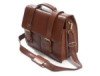 Leather Business Briefcase (Tan)